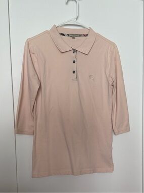 Burberry Brit Soft Blush Polo Top